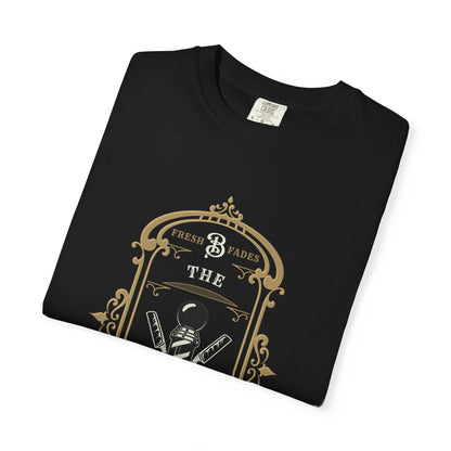 Barber Pole Tee — Vintage Shop Logo T-Shirt