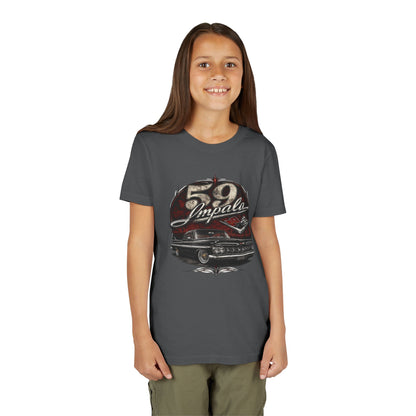 Youth Tee - '59 Impala Classic Car Vintage Graphic