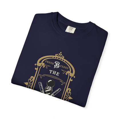 Barber Pole Tee — Vintage Shop Logo T-Shirt