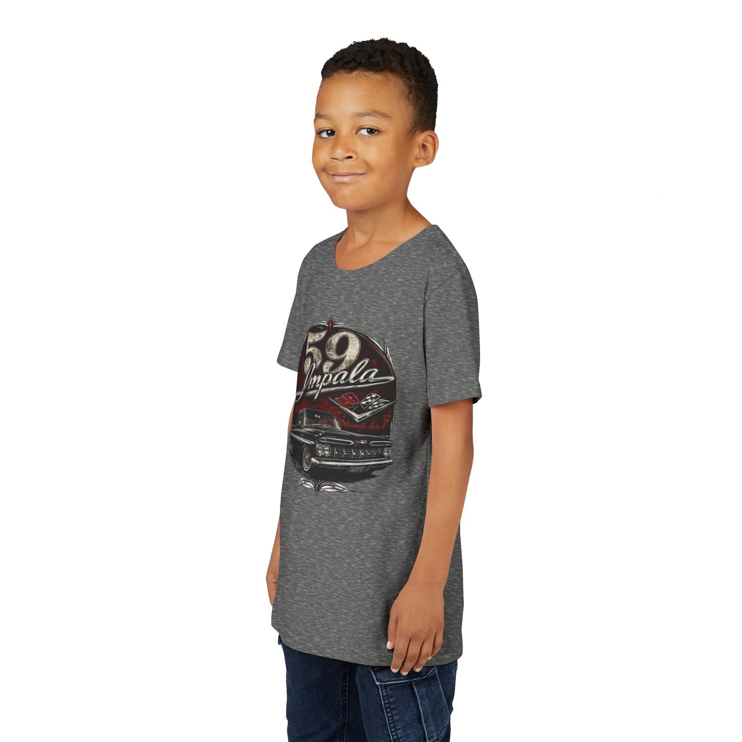 Youth Tee - '59 Impala Classic Car Vintage Graphic
