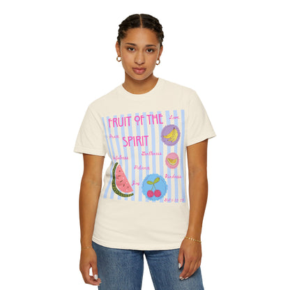 Fruit of the Spirit T-Shirt — Pastel Fruit Graphic Faith Tee