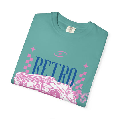 Retro Garage T-Shirt — Vintage Car Graphic "Since 1980"