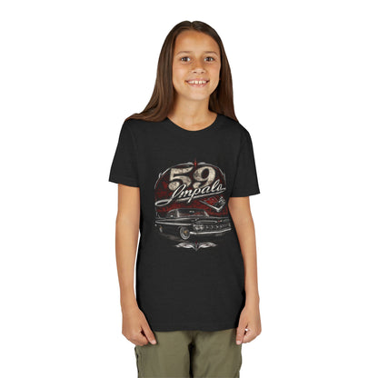 Youth Tee - '59 Impala Classic Car Vintage Graphic