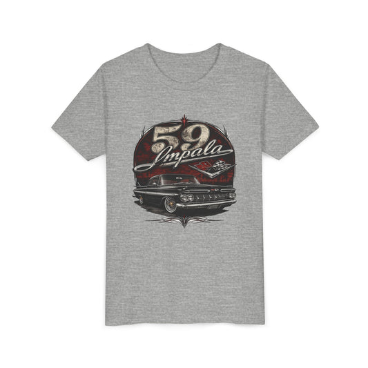 Youth Tee - '59 Impala Classic Car Vintage Graphic