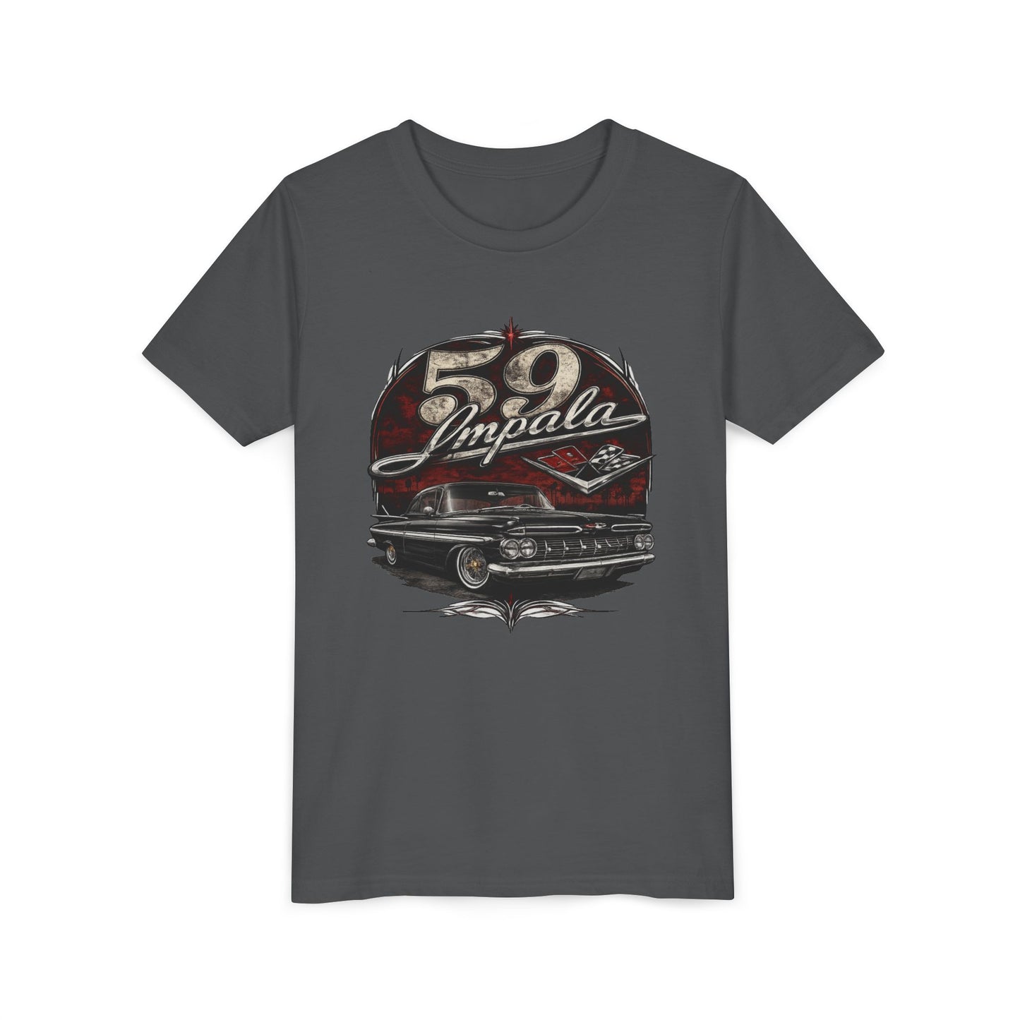 Youth Tee - '59 Impala Classic Car Vintage Graphic
