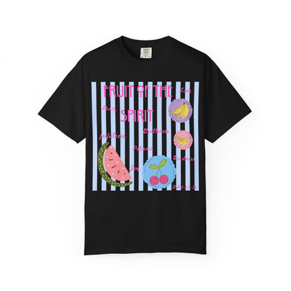 Fruit of the Spirit T-Shirt — Pastel Fruit Graphic Faith Tee