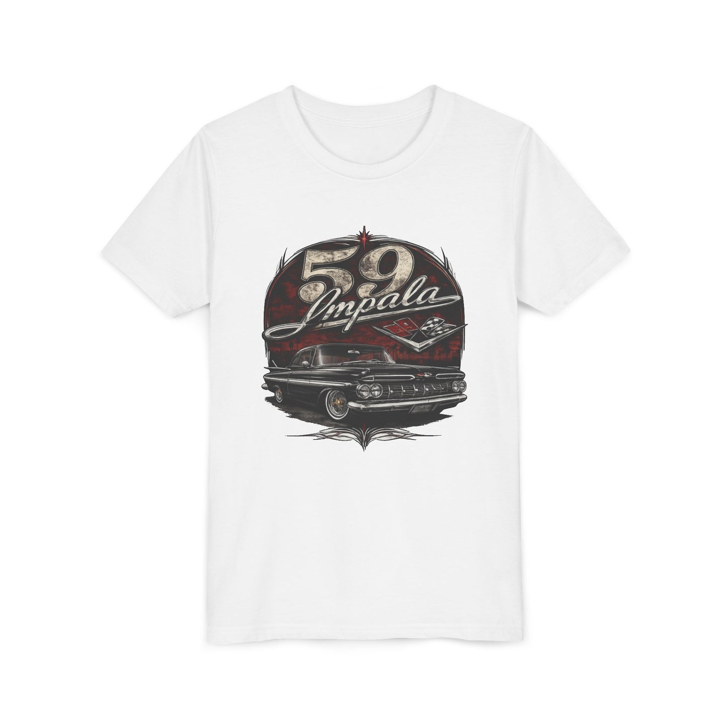 Youth Tee - '59 Impala Classic Car Vintage Graphic