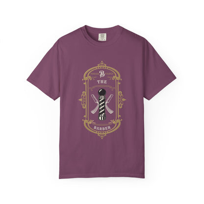 Barber Pole Tee — Vintage Shop Logo T-Shirt