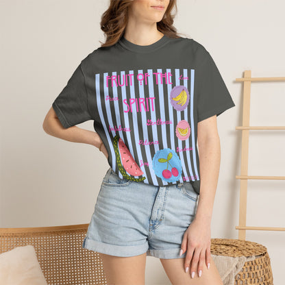 Fruit of the Spirit T-Shirt — Pastel Fruit Graphic Faith Tee