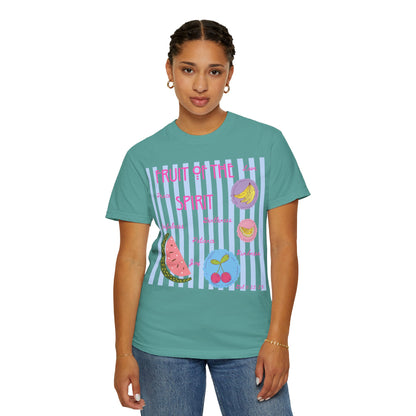 Fruit of the Spirit T-Shirt — Pastel Fruit Graphic Faith Tee