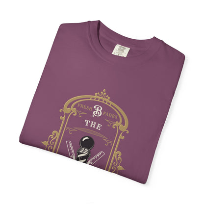 Barber Pole Tee — Vintage Shop Logo T-Shirt