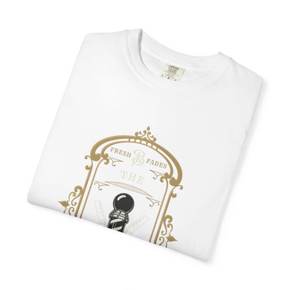 Barber Pole Tee — Vintage Shop Logo T-Shirt