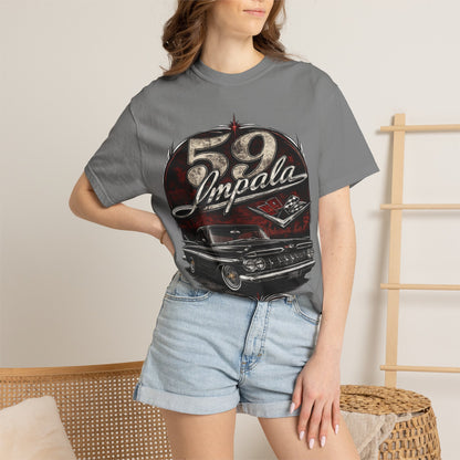 '59 Impala Classic Car T-Shirt — Vintage Muscle Car Tee