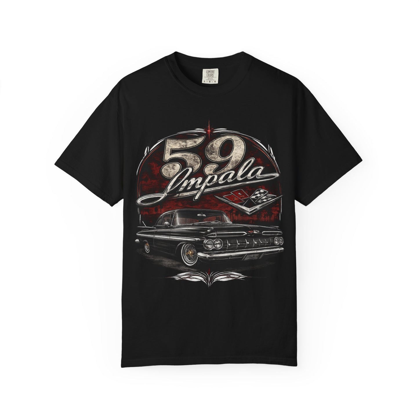 '59 Impala Classic Car T-Shirt — Vintage Muscle Car Tee
