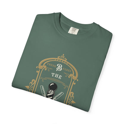 Barber Pole Tee — Vintage Shop Logo T-Shirt