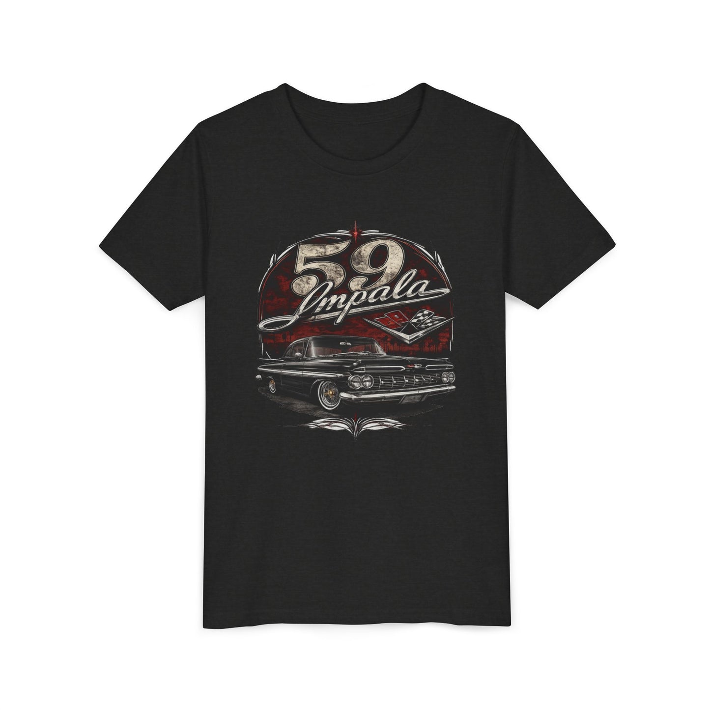 Youth Tee - '59 Impala Classic Car Vintage Graphic