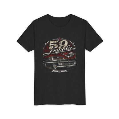 Youth Tee - '59 Impala Classic Car Vintage Graphic