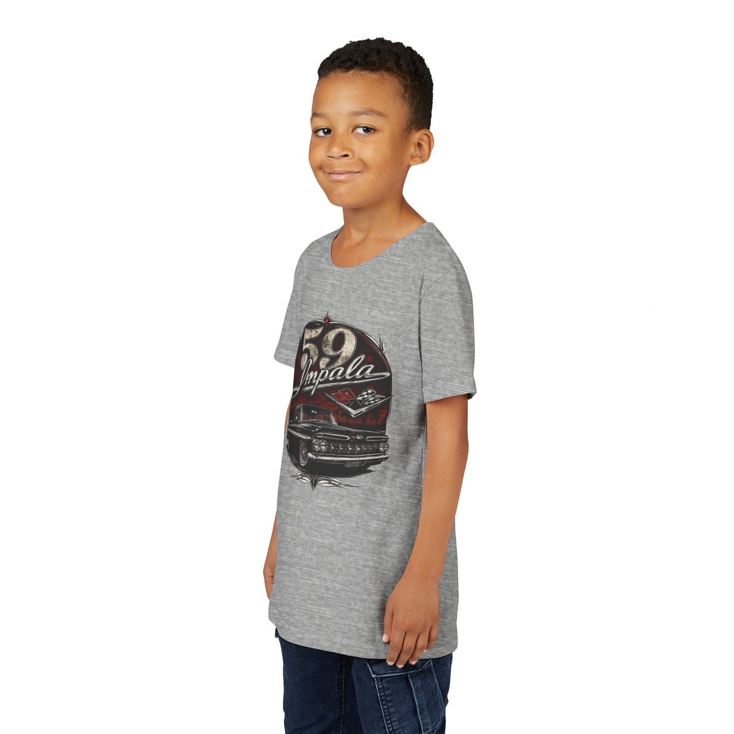 Youth Tee - '59 Impala Classic Car Vintage Graphic