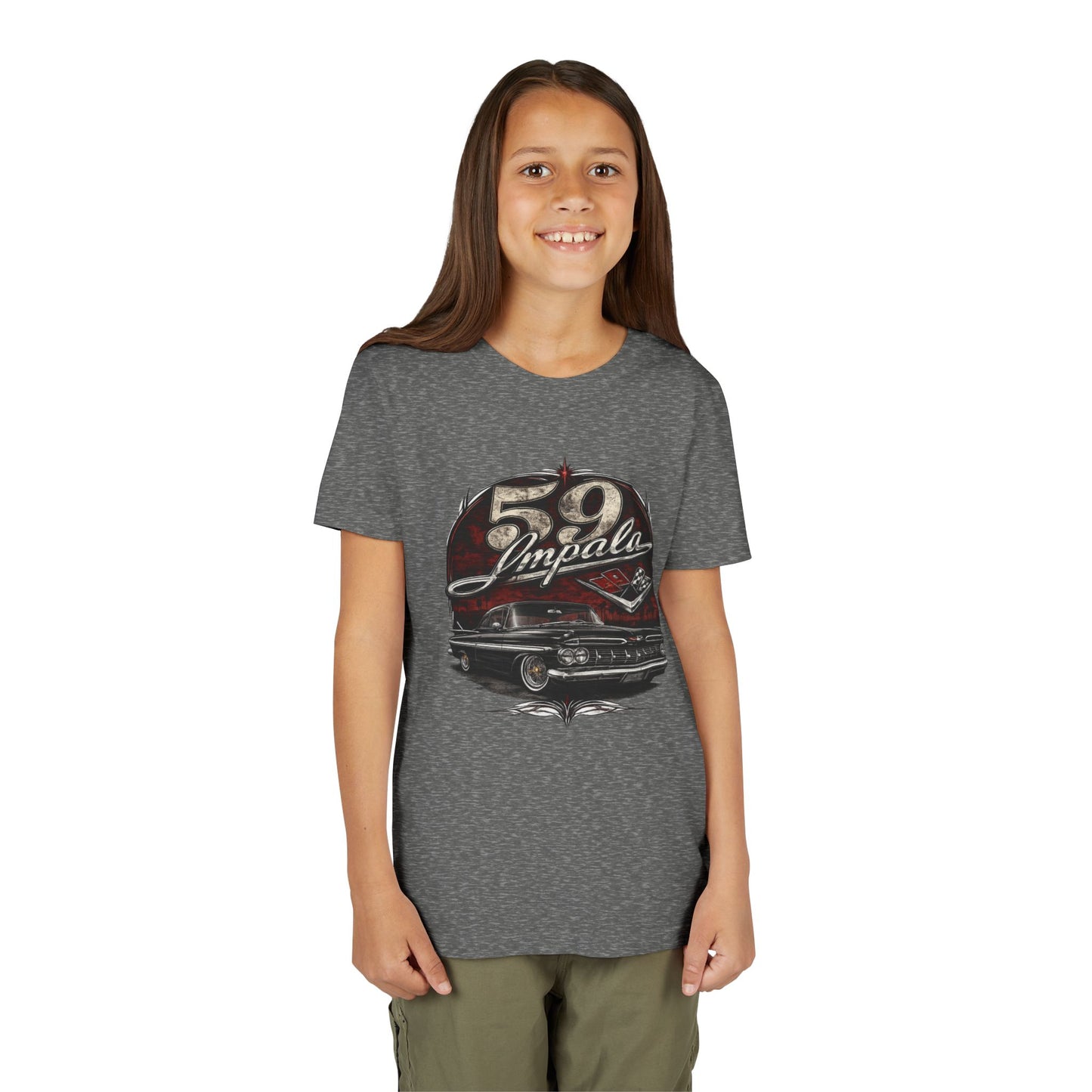 Youth Tee - '59 Impala Classic Car Vintage Graphic