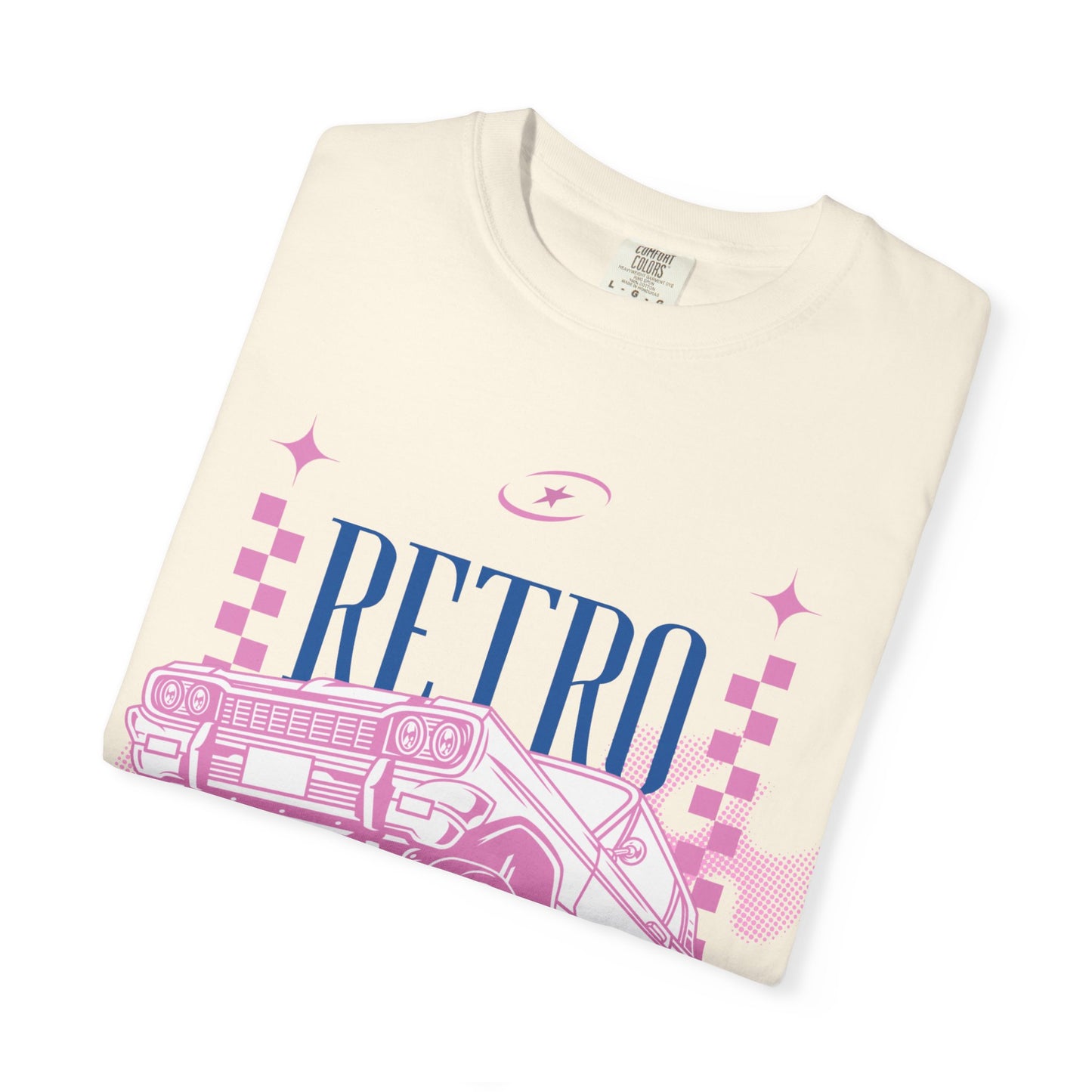 Retro Garage T-Shirt — Vintage Car Graphic "Since 1980"
