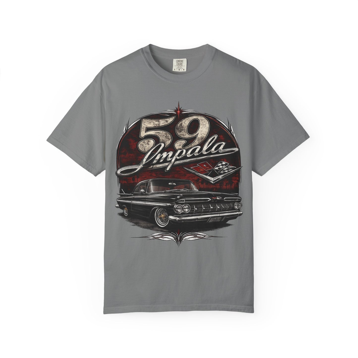 '59 Impala Classic Car T-Shirt — Vintage Muscle Car Tee