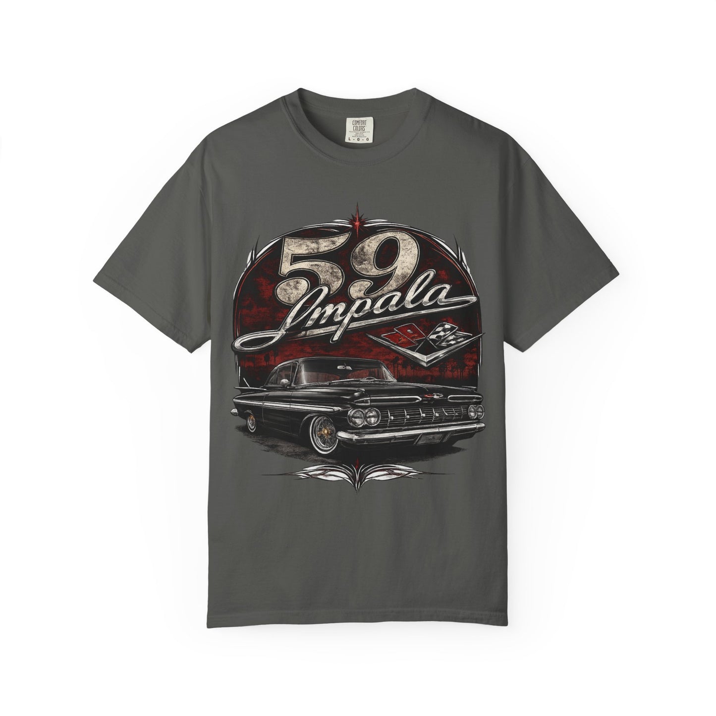 '59 Impala Classic Car T-Shirt — Vintage Muscle Car Tee