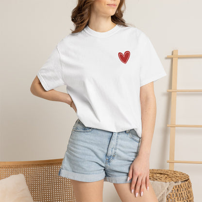 Love Heart T-Shirt — "More Amor Por Favor" Graphic Tee