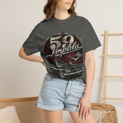 '59 Impala Classic Car T-Shirt — Vintage Muscle Car Tee